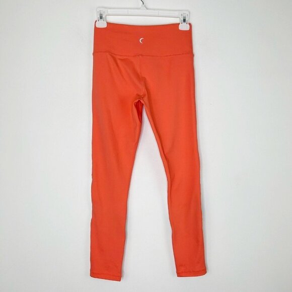 Zyia Active Light N Tight Womens Size 4 Tangerine Orange 7/8 Leggings High Rise - Picture 8 of 11